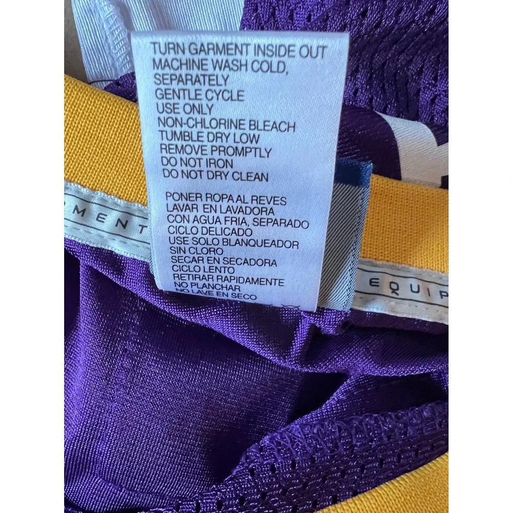 Minnesota Vikings NFL Football Jersey‎ #69 Allen Reebok Youth Large Purple